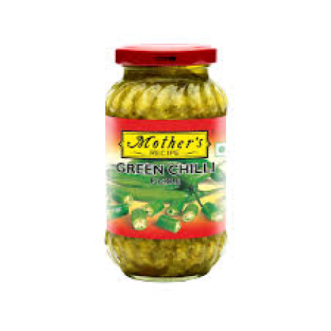 MOTHERS RECIPE GREEN CHILLI PICKLE 500G